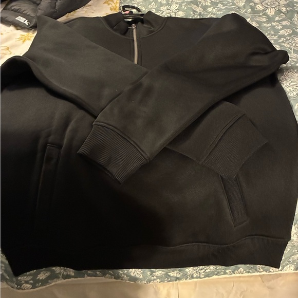 NWOT Men's Black Weatherproof Original Vintage Half-Zip Sweater( PullOver) - Picture 5 of 8